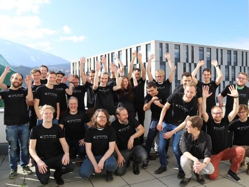 Teambild vom ersten InfPro Hackathon 2019